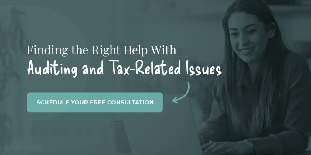 Finding the right help with auditing and tax-related issues