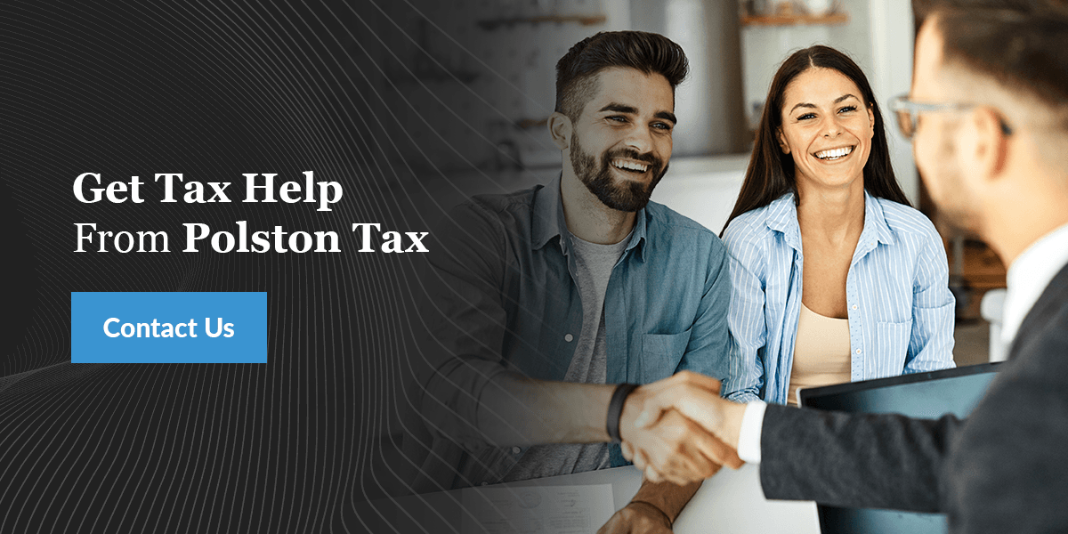 get tax help from polston tax