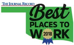 2018 Best Places to Work by The Journal Record
