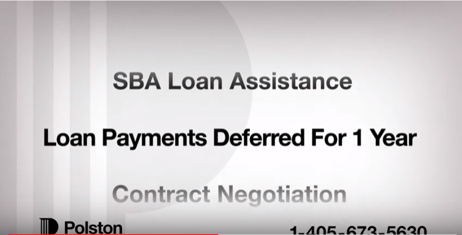 loan payments deferred for 1 year