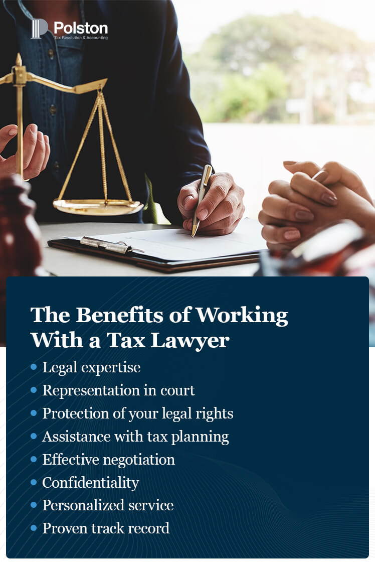 The Benefits of Working With a Tax Lawyer