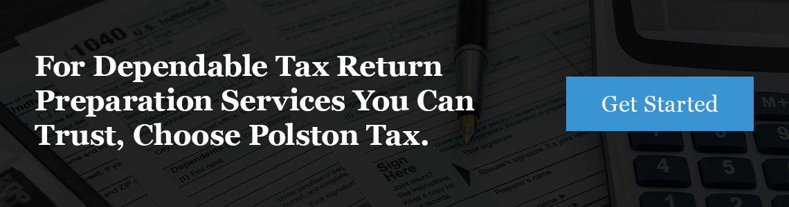 tax return preperation services at polston tax
