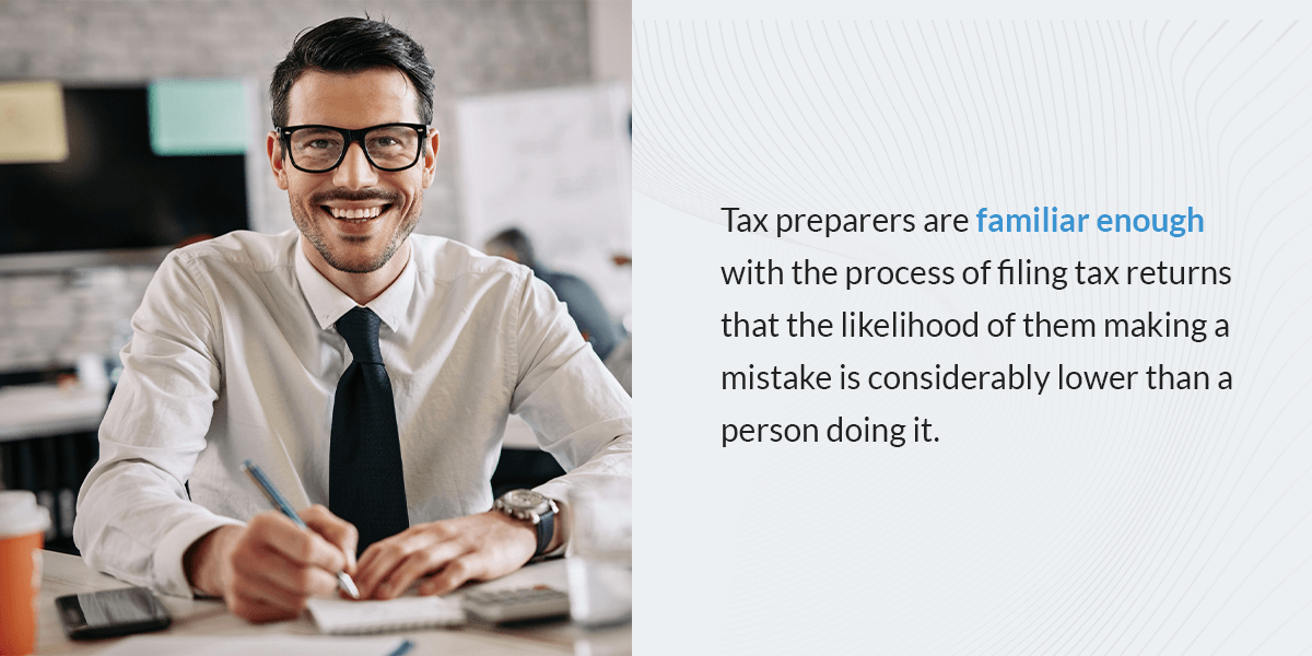 tax prepares are familiar enough