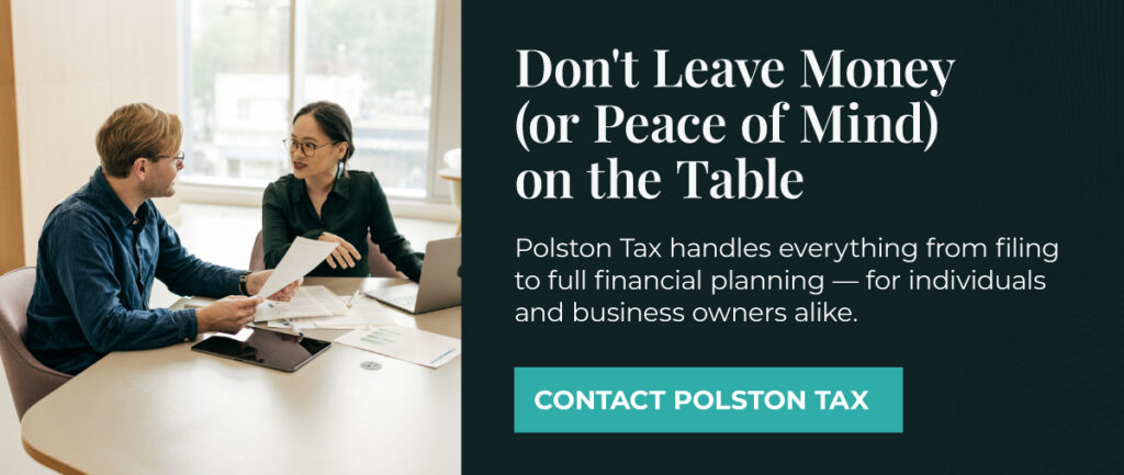 don't leave money (or peace of mind) on the table 