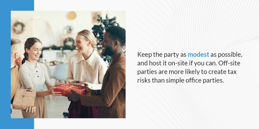 The Employer's Guide to Deducting Company Holiday Party Expenses  Polston Tax