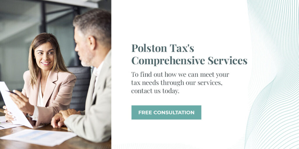 Polston Tax's Comprehensive Services