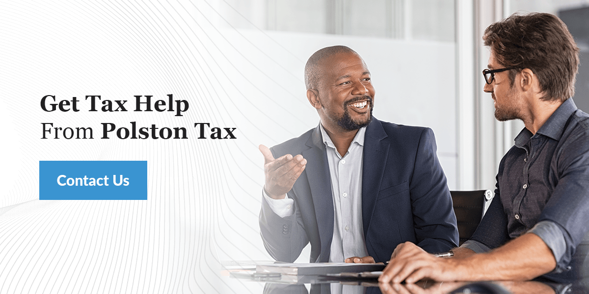 get tax help from polston tax