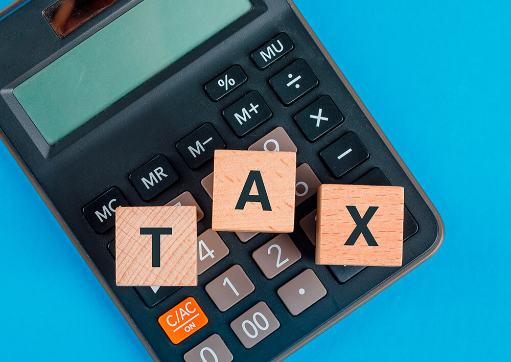 Tax letters and calculator