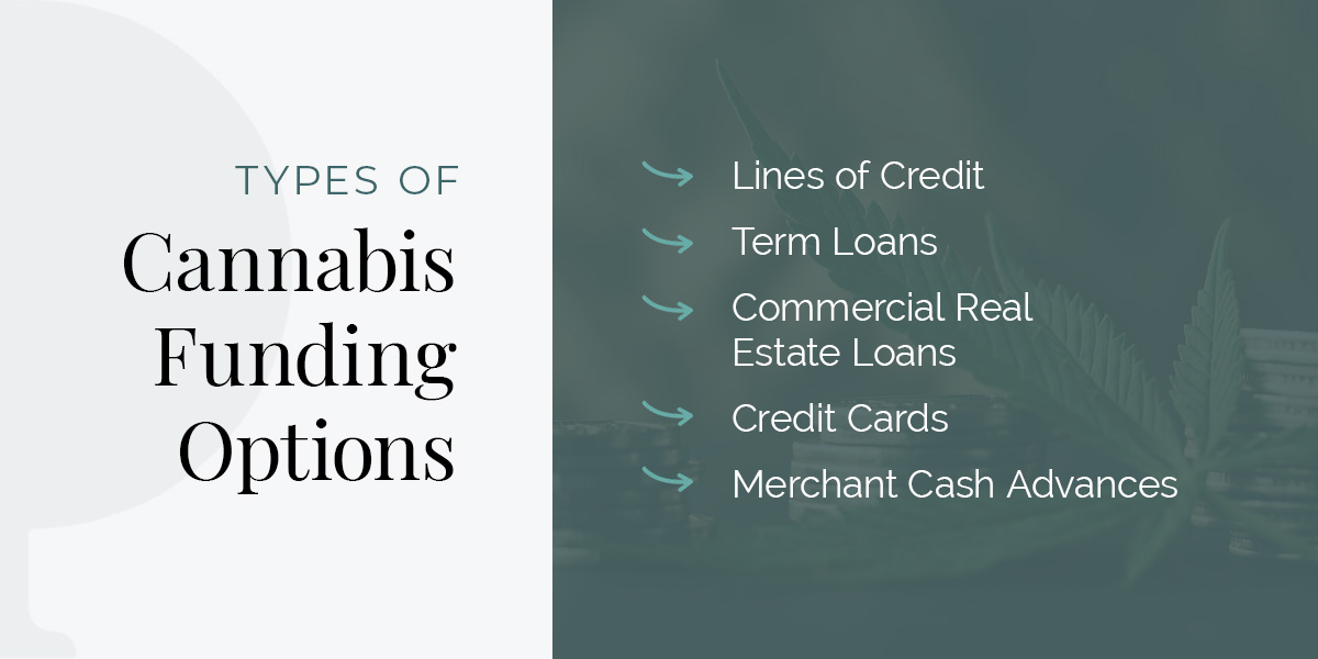 What Are the Types of Cannabis Funding Options Available?
