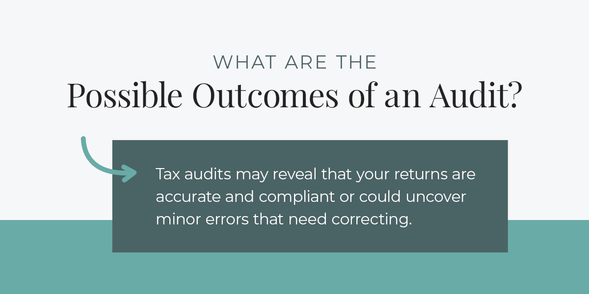 What Are the Possible Outcomes of an Audit?