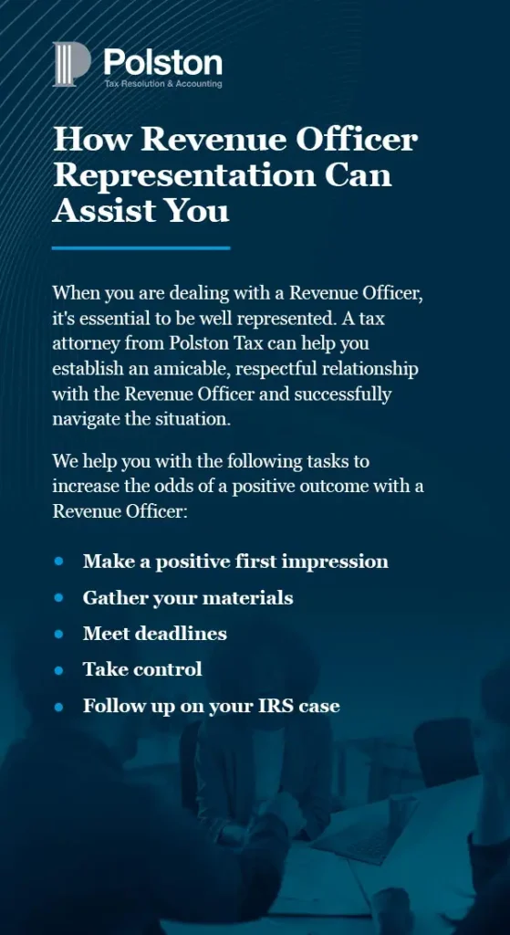 How Revenue Officer Representation Can Help
