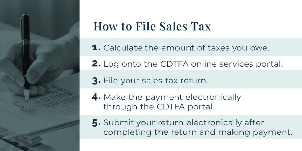 How to File Sales Tax