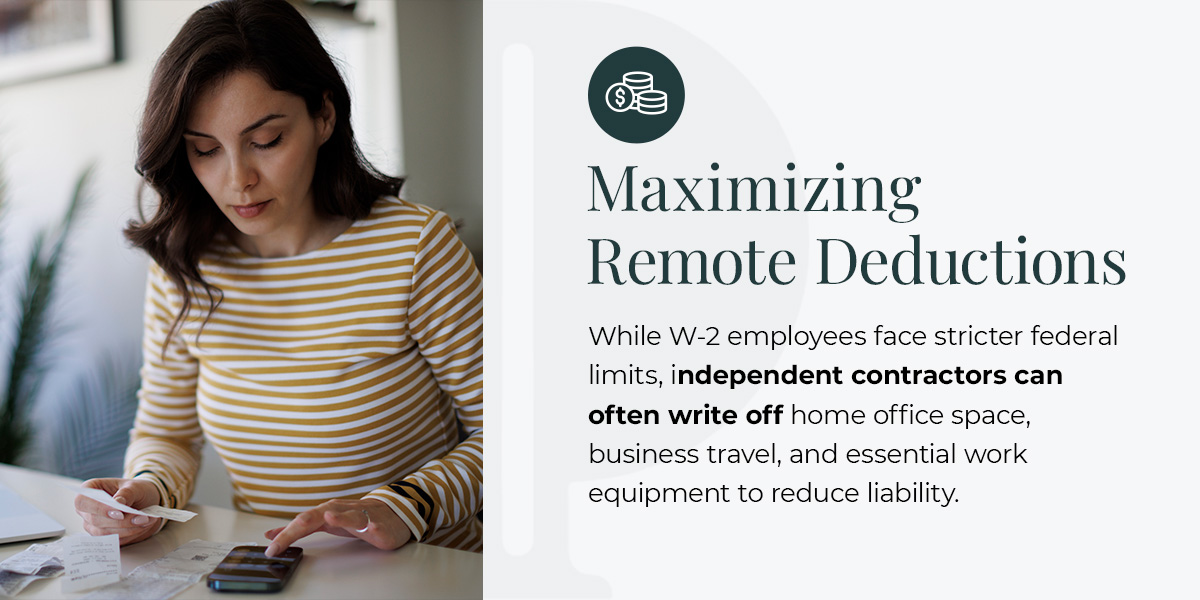 1099 Contractor Deductions