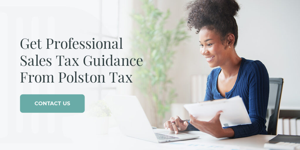 Get Professional Sales Tax Guidance From Polston Tax