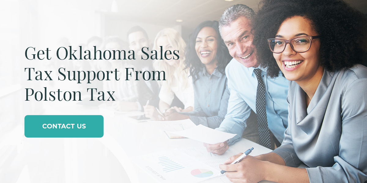 Get Oklahoma Sales Tax Support From Polston Tax
