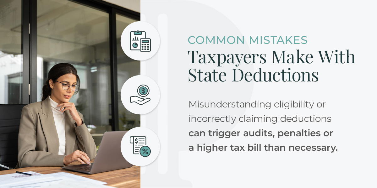Common Mistakes Taxpayers Make With State Deductions
