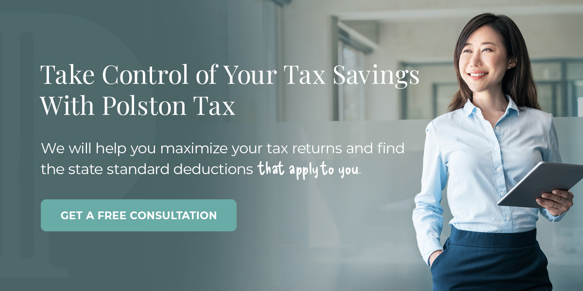 Take Control of Your Tax Savings With Polston Tax