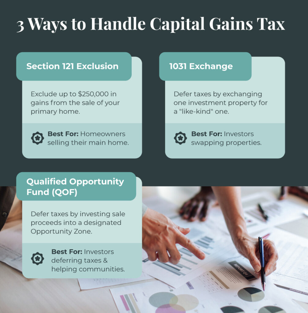 3 ways to handle capital gains tax