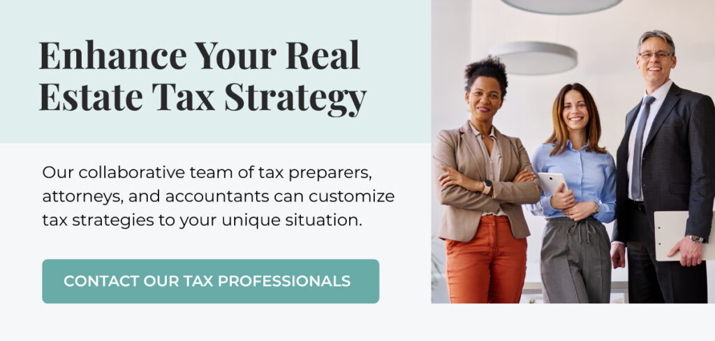 enhance your real estate tax strategy