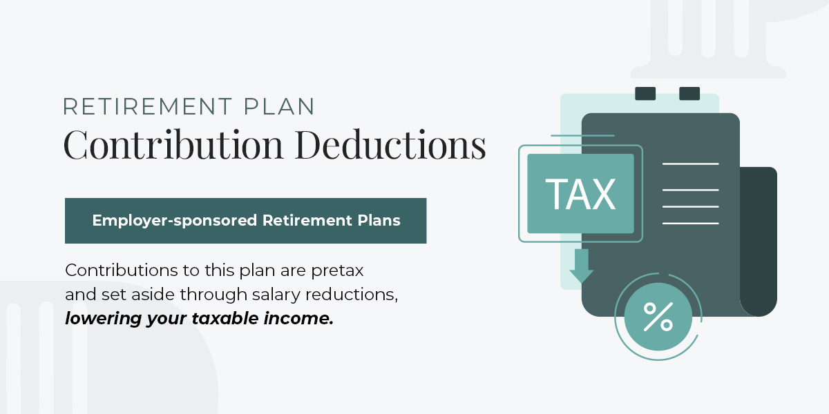 Retirement Plan Contribution Deductions