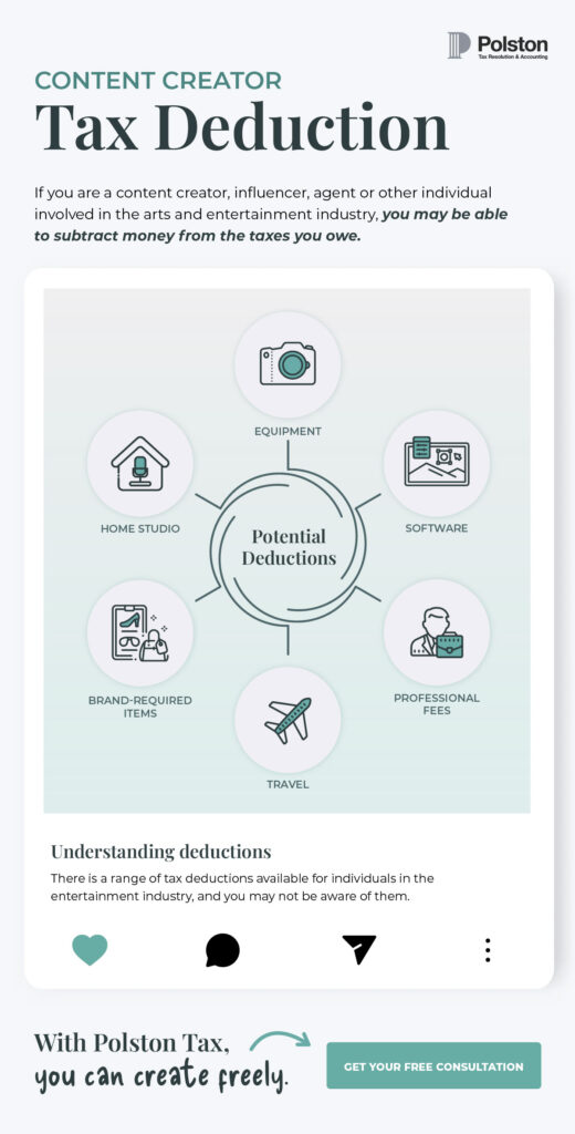 Content Creator Tax Deduction Checklist